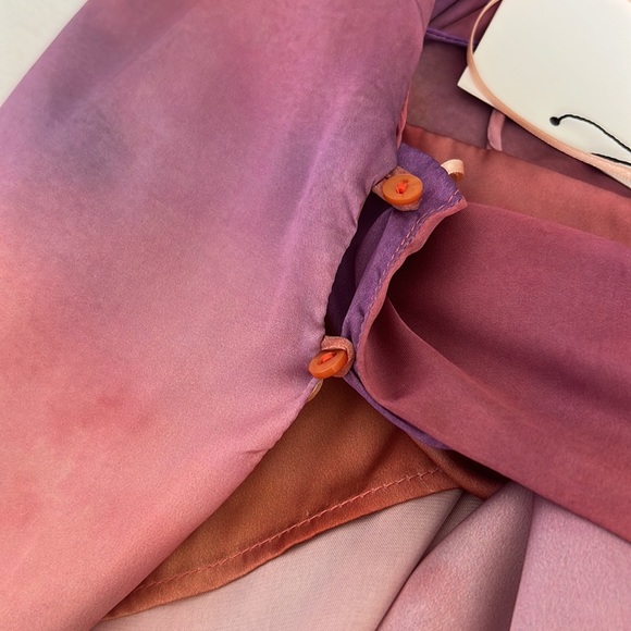 New - Purple pink ombre satin like top Zara collection host pick ๐๐๐ฅณ๐ - Picture 11 of 12
